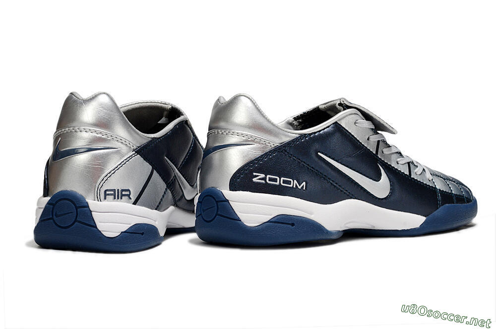 Men's Nike Air Zoom Total 90 III IC Football Shoes - Blue/Silver/White 6