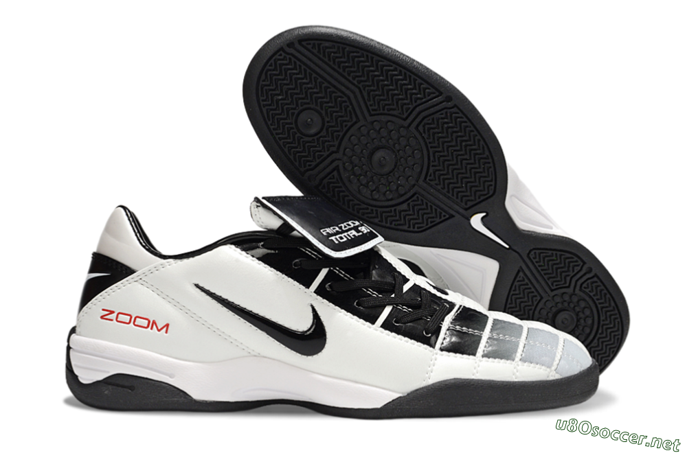 Men's Nike Air Zoom Total 90 III IC Football Shoes - White/Black 2