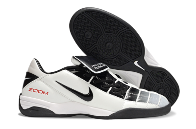 Men's Nike Air Zoom Total 90 III IC Football Shoes - White/Black