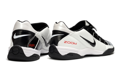 Men's Nike Air Zoom Total 90 III IC Football Shoes - White/Black