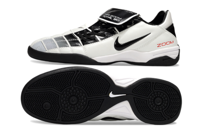 Men's Nike Air Zoom Total 90 III IC Football Shoes - White/Black