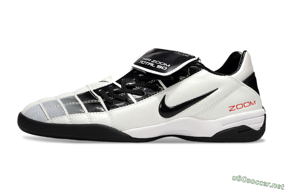 Men's Nike Air Zoom Total 90 III IC Football Shoes - White/Black 0