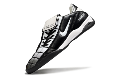 Men's Nike Air Zoom Total 90 III IC Football Shoes - Black/White