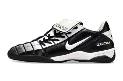 Men's Nike Air Zoom Total 90 III IC Football Shoes - Black/White