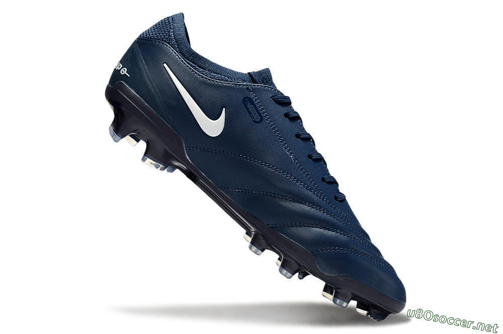 Men's Nike Tiempo Legend 10 Elite FG Football Boots - Blue/White 4