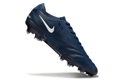Men's Nike Tiempo Legend 10 Elite FG Football Boots - Blue/White