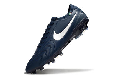 Men's Nike Tiempo Legend 10 Elite FG Football Boots - Blue/White