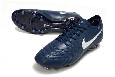 Men's Nike Tiempo Legend 10 Elite FG Football Boots - Blue/White