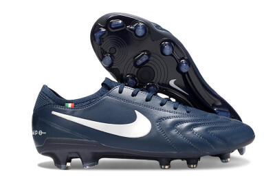 Men's Nike Tiempo Legend 10 Elite FG Football Boots - Blue/White
