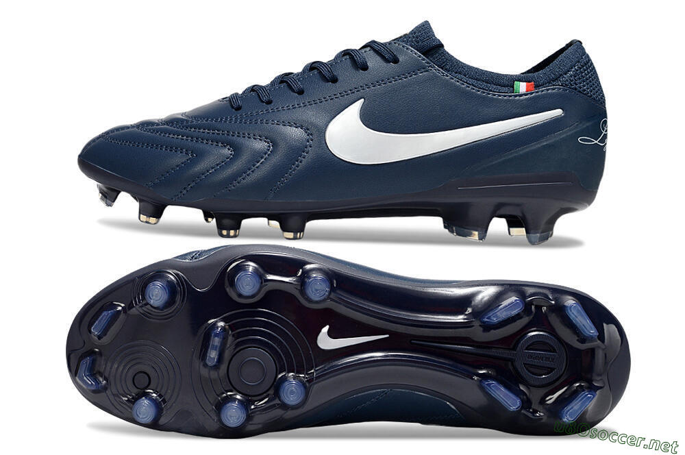 Men's Nike Tiempo Legend 10 Elite FG Football Boots - Blue/White 1