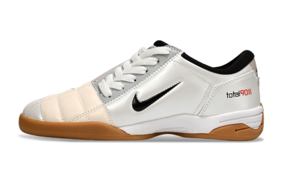 Men's Nike Total 90 III IC Football Shoes - White/Black/Pink