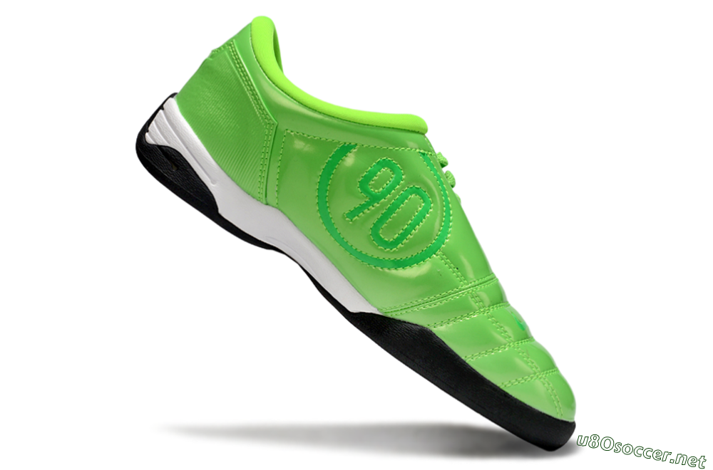 Men's Nike Total 90 III IC Football Shoes - Green/White 4