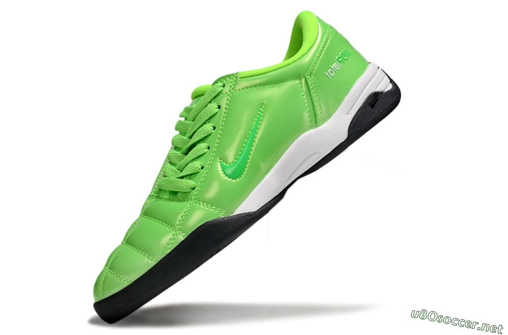 Men's Nike Total 90 III IC Football Shoes - Green/White 5
