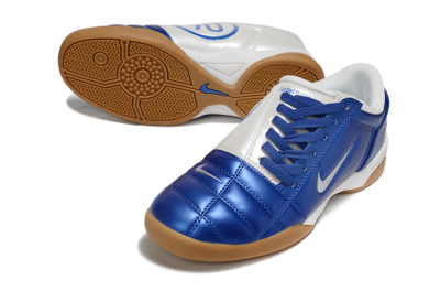 Men's Nike Total 90 III IC Football Shoes - Blue/White