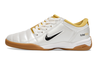 Men's Nike Total 90 III IC Football Shoes - White/Black/Yellow