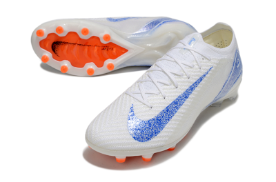 Men's Nike Air Zoom Mercurial Vapor 16 Elite AG Football Boots - White/Blue