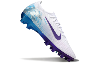 Men's Nike Air Zoom Mercurial Vapor 16 Elite AG Football Boots - White/Purple/Jade
