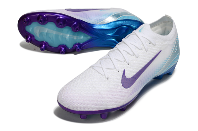 Men's Nike Air Zoom Mercurial Vapor 16 Elite AG Football Boots - White/Purple/Jade