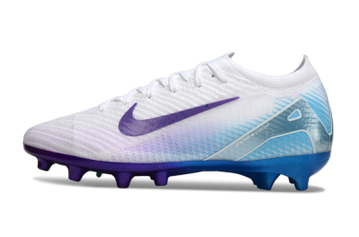 Men's Nike Air Zoom Mercurial Vapor 16 Elite AG Football Boots - White/Purple/Jade