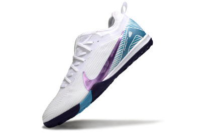 Men's Nike Air Zoom Mercurial Vapor 16 Elite TF Football Shoes - White/Purple/Jade
