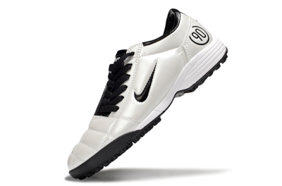 Unisex Nike Total 90 III TF Football Shoes - White/Black
