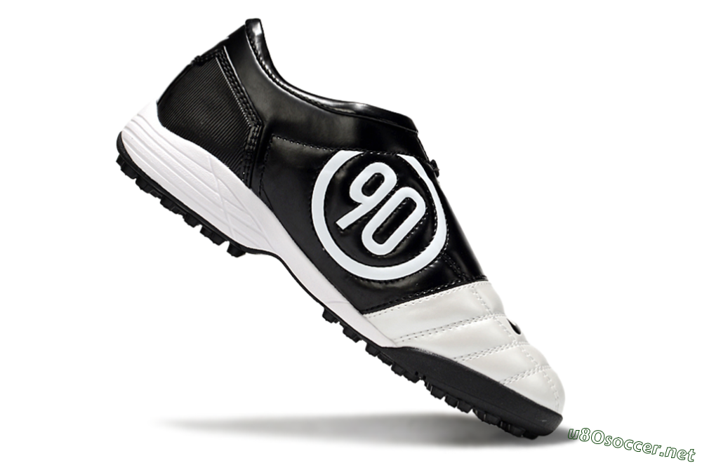 Unisex Nike Total 90 III TF Football Shoes - White/Black 4