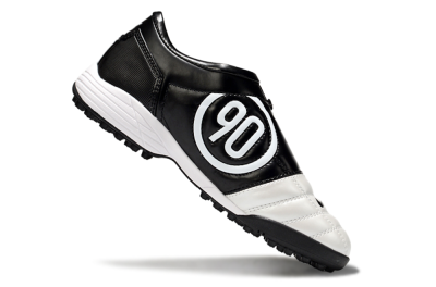 Unisex Nike Total 90 III TF Football Shoes - White/Black