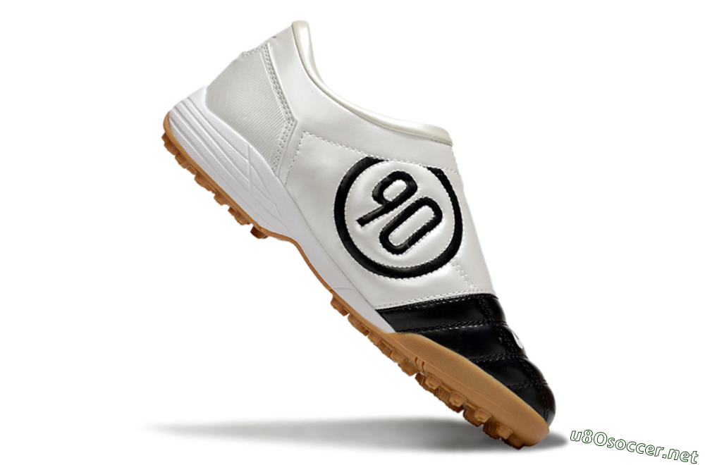 Unisex Nike Total 90 III TF Football Shoes - Black/White 4