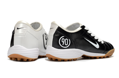 Unisex Nike Total 90 III TF Football Shoes - Black/White