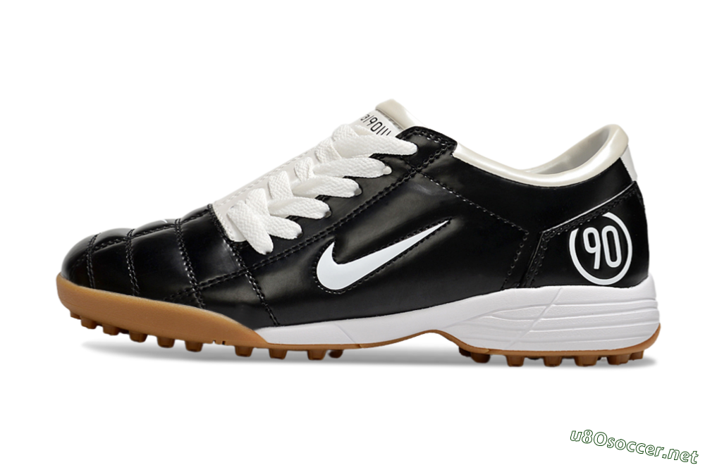Unisex Nike Total 90 III TF Football Shoes - Black/White 0