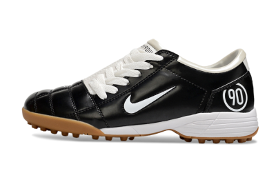 Unisex Nike Total 90 III TF Football Shoes - Black/White