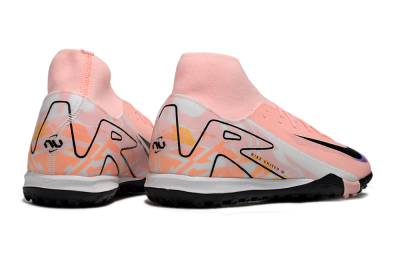 Men's Nike Air Zoom Mercurial Superfly 10 Elite TF Football Shoes - Pink/White/Black