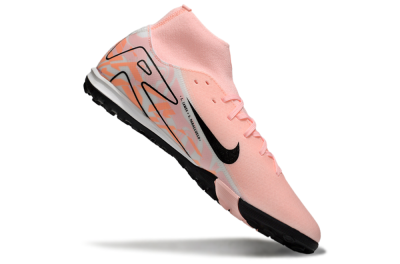 Men's Nike Air Zoom Mercurial Superfly 10 Elite TF Football Shoes - Pink/White/Black