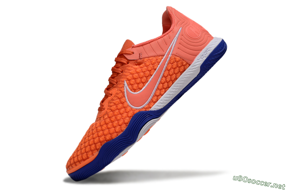 Men's Nike React Gato IC Football Shoes - Red/White/Blue 5