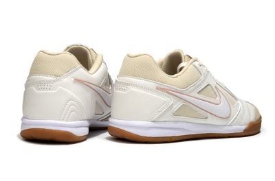 Men's Nike SB Gato IC Football Shoes - White/Beige