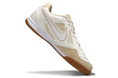 Men's Nike SB Gato IC Football Shoes - White/Beige