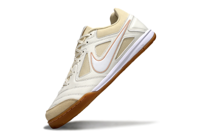 Men's Nike SB Gato IC Football Shoes - White/Beige