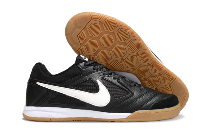 Men's Nike SB Gato IC Football Shoes - Black/White