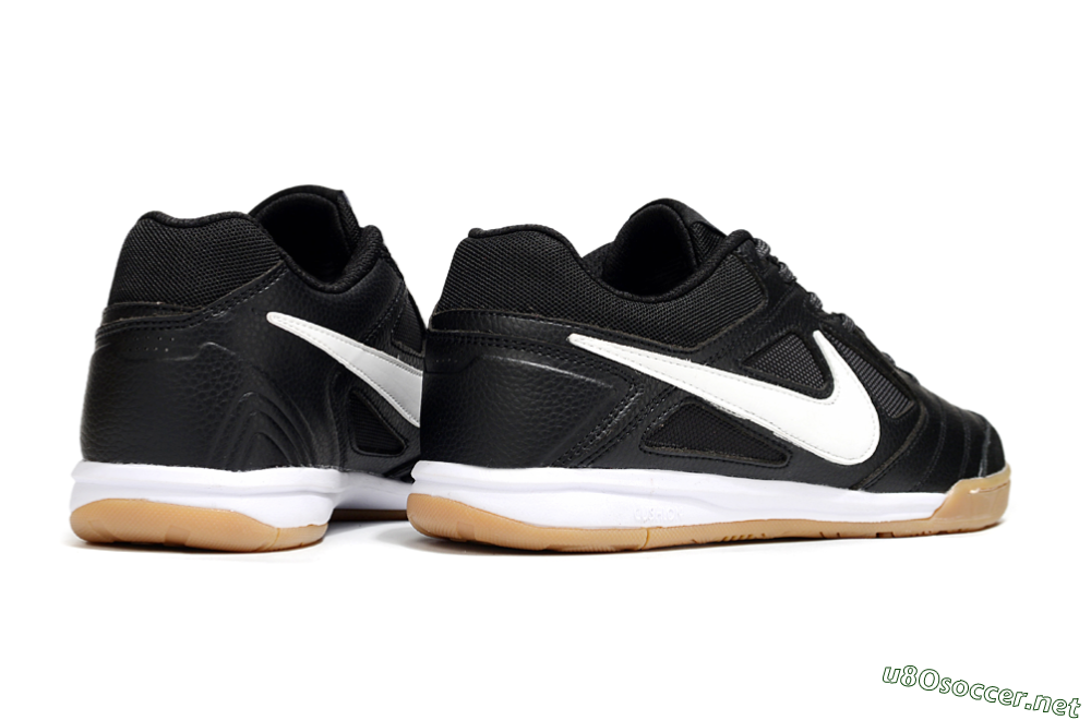 Men's Nike SB Gato IC Football Shoes - Black/White 6