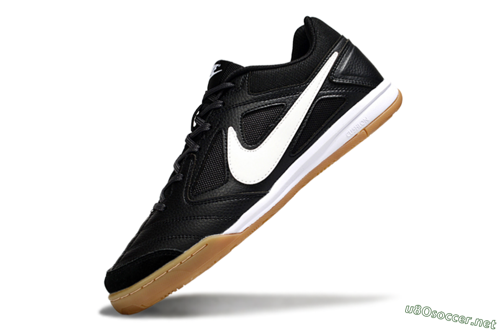 Men's Nike SB Gato IC Football Shoes - Black/White 5