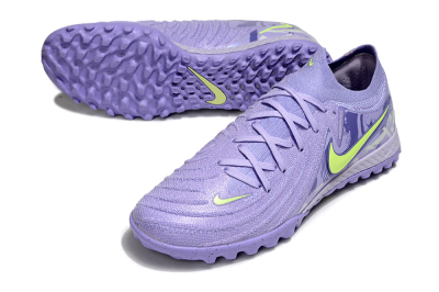 Men's Nike Phantom GX 2 Elite TF Football Shoes - Purple/Yellow