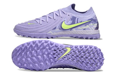 Men's Nike Phantom GX 2 Elite TF Football Shoes - Purple/Yellow