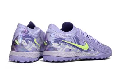 Men's Nike Phantom GX 2 Elite TF Football Shoes - Purple/Yellow