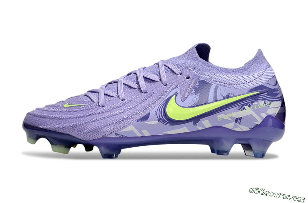 Men's Nike Phantom GX 2 Elite FG Football Boots - Purple/Yellow 0