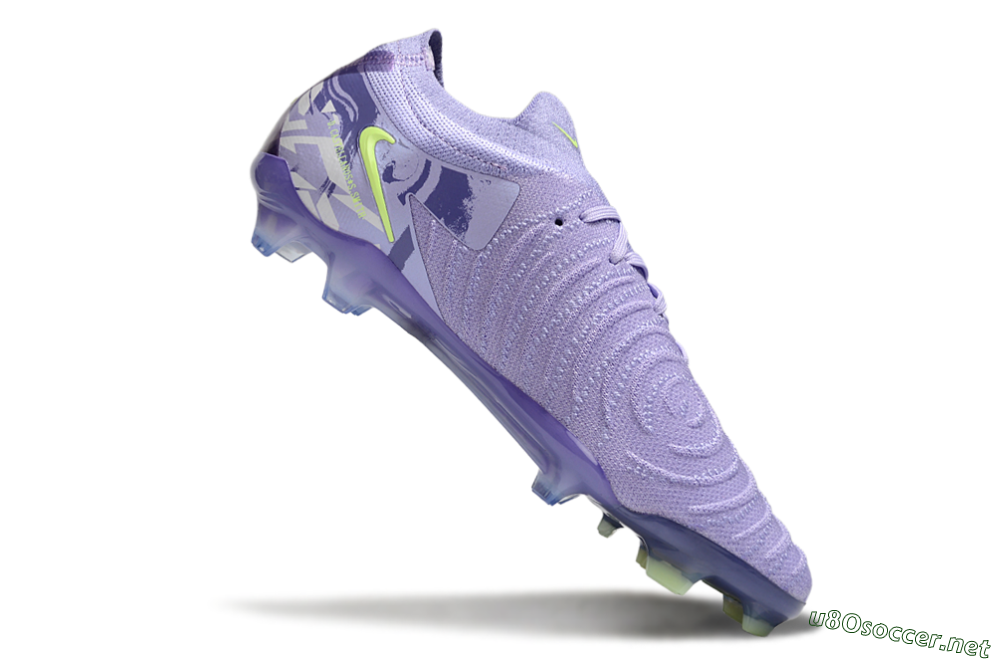 Men's Nike Phantom GX 2 Elite FG Football Boots - Purple/Yellow 4
