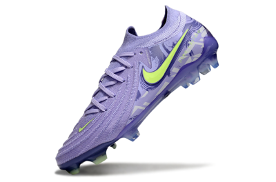 Men's Nike Phantom GX 2 Elite FG Football Boots - Purple/Yellow