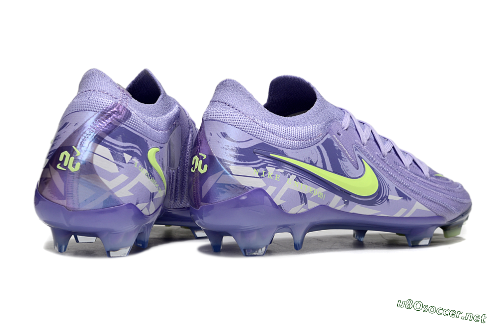 Men's Nike Phantom GX 2 Elite FG Football Boots - Purple/Yellow 6