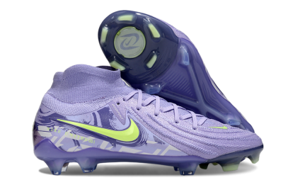 Men's Nike Phantom Luna Elite FG Football Boots - Purple/Yellow