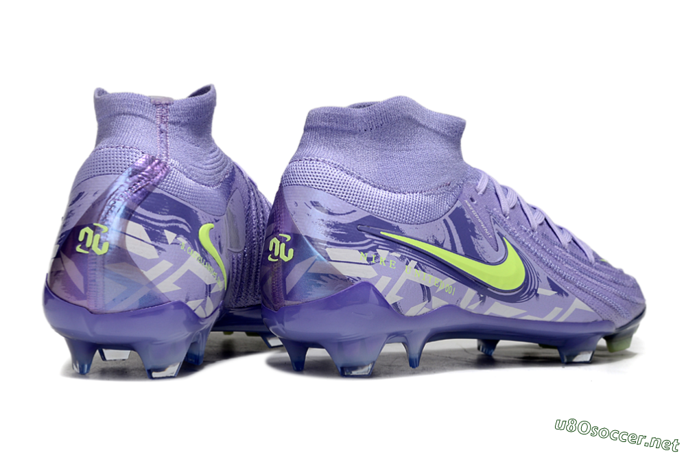 Men's Nike Phantom Luna Elite FG Football Boots - Purple/Yellow 6