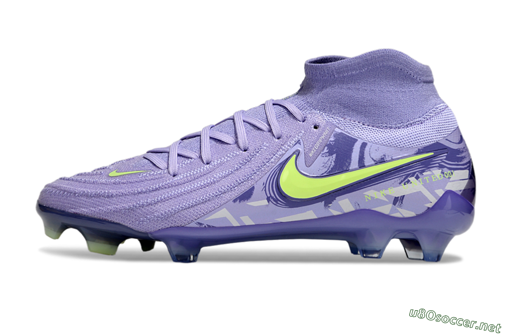 Men's Nike Phantom Luna Elite FG Football Boots - Purple/Yellow 0